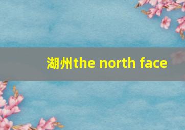 湖州the north face